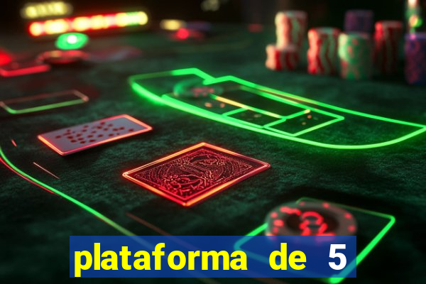 plataforma de 5 reais fortune tiger